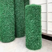 Декоративний зелений паркан сітка висота 1,3 м — забор із штучної трави