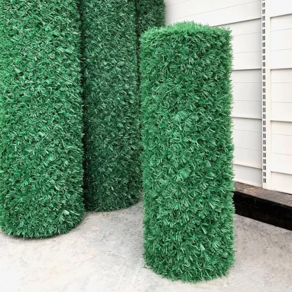 Декоративний зелений паркан сітка висота 1,3 м — забор із штучної трави