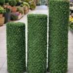 Декоративний зелений паркан сітка висота 1 м — затіняюча зелена сітка для огорожі