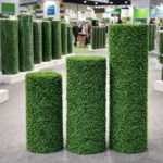 Декоративний зелений паркан сітка висота 50 см — зелена огорожа для забору