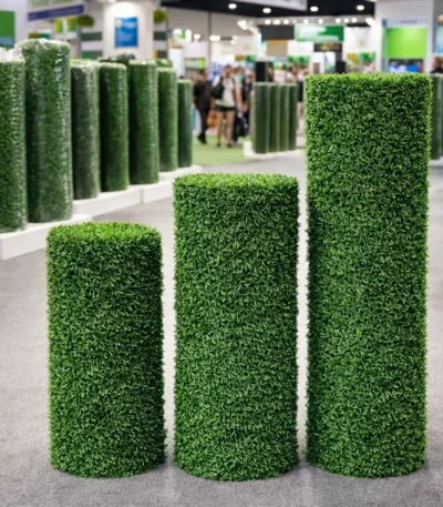 Декоративний зелений паркан сітка висота 50 см — зелена огорожа для забору