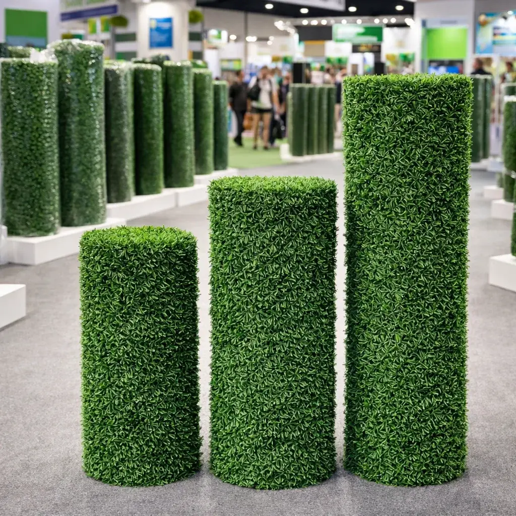 Декоративний зелений паркан сітка висота 50 см — зелена огорожа для забору