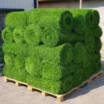 Декоративний зелений паркан сітка висота 60 см — зелена сітка для огорожі