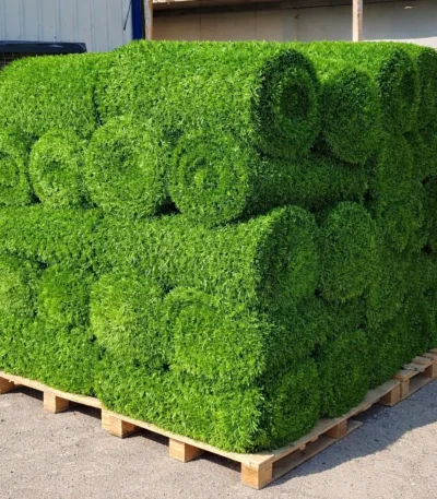 Декоративний зелений паркан сітка висота 60 см — зелена сітка для огорожі