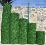 Декоративний зелений паркан сітка висота 90 см — живий зелений забор